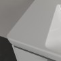 Villeroy & Boch Subway 3.0 Mobile lavabo 130 cm, senza foro per rubinetto, senza troppopieno - vista tecnica