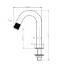Robinetterie universelle Villeroy & Boch pour eau froide sans bonde - photo produit