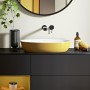Lavabo d'appoggio ovale Villeroy & Boch Artis - vista tecnica