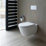 Duravit Darling New WC sospeso a scarico profondo, senza bordo - vista dettagliata