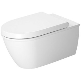 Duravit Darling New WC sospeso a scarico a pavimento, senza bordo