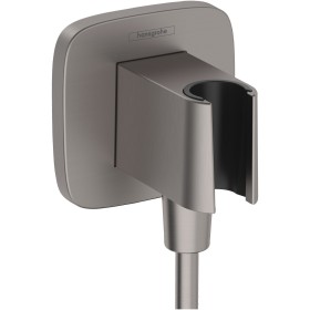 hansgrohe FixFit Q Raccordo a parete con supporto per doccia