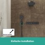 hansgrohe FixFit Q Wandanschluss mit Duschkopfhalterung - technische Ansicht