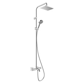 hansgrohe Vernis Shape Duschsystem 230 1 jet EcoSmart mit Wannenthermostat