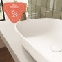 VitrA Options Outline Aufsatzschale TV 61,5 x 40,5 cm