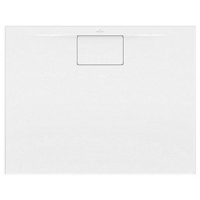 Receveur de douche Villeroy & Boch Architectura Metalrim 120 x 90 x 1,5 cm, Ensemble complet