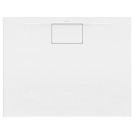 Receveur de douche Villeroy & Boch Architectura Metalrim 120 x 90 x 1,5 cm, Ensemble complet