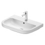 Lavabo Duravit D-Code 65 cm - vue détaillée