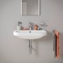 Lavabo Duravit D-Code 65 cm - vue technique