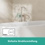 hansgrohe Tecturis S Einhebel-Wannenarmatur bodenstehend - Produktansicht