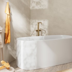 Rubinetto per vasca a pavimento monocomando hansgrohe Tecturis S