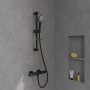 Set doccia universale Villeroy & Boch con tre funzioni per montaggio a parete