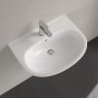 Lavabo Villeroy & Boch O.novo 60 x 46 cm, con troppopieno - vista tecnica