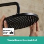 hansgrohe Vernis Blend Kopfbrause 1jet - technische Ansicht