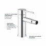 GROHE Essence Neu Einhand-Bidetbatterie - technische Ansicht