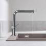 Rubinetto monocomando per cucina hansgrohe Talis M54 270, bassa pressione, 1jet