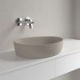 Villeroy & Boch Lavabo d'appoggio Antao 51 x 40 cm, senza troppopieno, non levigato - vista tecnica