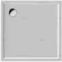 Receveur de douche carré Duravit Starck Slimline 90 x 90 cm avec revêtement antidérapant