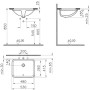 VitrA S20 Unterbauwaschtisch 53 x 41,5 cm - Detailansicht