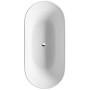 Duravit Luv Badewanne freistehend 180 x 85 cm, mit Überlauf - Detailansicht