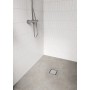 Ensemble complet de vidage ponctuel hansgrohe RainDrain Spot Plus 150/150 avec cadre réglable en hauteur - vue technique