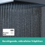 Doccetta hansgrohe Pulsify E 260 1 getto EcoSmart+, quadrata - vista tecnica