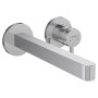 Robinet de lavabo encastré monocommande hansgrohe Finoris pour montage mural 22,8 cm