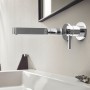 Robinet de lavabo encastré monocommande hansgrohe Finoris pour montage mural 22,8 cm - photo produit