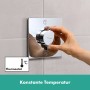 hansgrohe ShowerSelect Comfort E Thermostat UP für 2 Verbraucher mit integrierter Sicherungskombination - Produktansicht