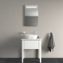 Vasque à poser Duravit Luv avec plage de robinetterie 42 x 27 cm - vue détaillée