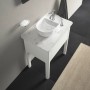 Vasque surélevée Duravit Luv avec plage de robinetterie 42 x 27 cm