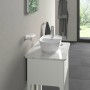 Vasque surélevée Duravit Luv avec plage de robinetterie 42 x 27 cm - photo produit