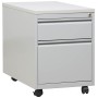 Wolfstahl Rollcontainer Stahl 2 Auszüge abschliessbar 46 x 79 x 62 cm - Detailansicht