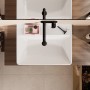 hansgrohe Xanuia Q Lavabo d'appoggio lucidato 650/480 senza foro per rubinetto con troppopieno - vista tecnica