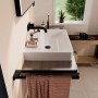 hansgrohe Xanuia Q Lavabo d'appoggio lucidato 650/480 senza foro per rubinetto con troppopieno - immagine prodotto