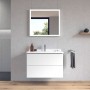 Duravit Starck 3 Meuble-lavabo 85 cm avec 1 trou de robinet - vue technique