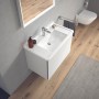 Duravit Starck 3 Meuble-lavabo 85 cm avec 1 trou de robinet - vue détaillée