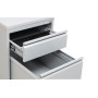 Wolfstahl Rollcontainer Stahl 2 Auszüge abschliessbar 46 x 79 x 62 cm - Produktansicht