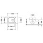 Duravit Vero Air WC sospeso senza bordo - immagine prodotto