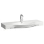 Vasque LAUFEN Palace 120 cm avec trop-plein et 1 trou de robinet