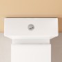 VitrA Integra Stand-WC VitrA Flush 2.0, back to wall, Tiefspüler ohne Spülrand - technische Ansicht