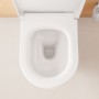 VitrA Integra Stand-WC VitrA Flush 2.0, back to wall, Tiefspüler ohne Spülrand