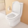 VitrA Integra Stand-WC VitrA Flush 2.0, back to wall, Tiefspüler ohne Spülrand - Detailansicht
