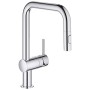 Rubinetto monocomando da cucina GROHE Minta con doccetta estraibile
