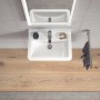 Lavabo Duravit Starck 3 50 cm avec 1 trou de robinet - vue détaillée