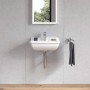 Lavabo Duravit Starck 3 50 cm avec 1 trou de robinet - vue technique