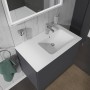 Lavabo meuble Duravit ME by Starck avec 1 trou de robinet 83 x 49 cm