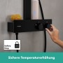 hansgrohe Rainfinity Schowerpipe 360 1jet EcoSmart mit ShowerTablet 350 - Detailansicht
