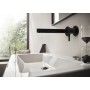 Robinet de lavabo encastré hansgrohe Finoris avec mitigeur monocommande pour montage mural 22,8 cm - vue détaillée