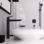 Robinet de lavabo monocommande hansgrohe Logis 240 Fine sans bonde - vue technique